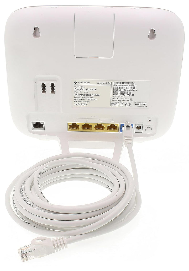 1aTTack.de - 1 X 30m Cat7 Netzwerkkabel, Cat.7 Ethernet, Lan & Cat 7 Patchkabel für maximale Interne