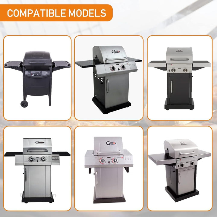 Grillroste Ersatz für Charbroil 2 Brenner Grills, Thermos 461633514, TRU Infrared 463251414, 4636333