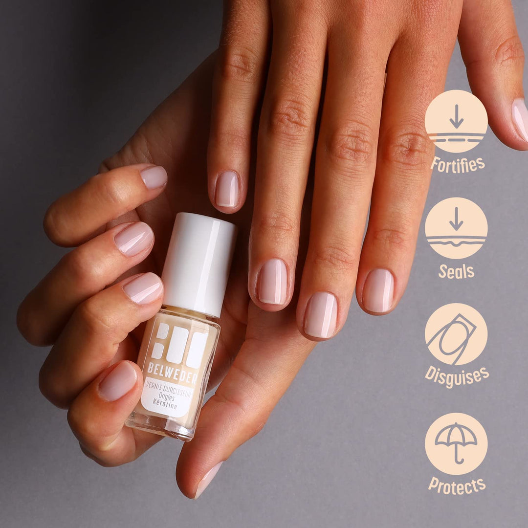BELWEDER - Nagelhärter mit Keratin 2 x 7,5ml - Nagelpflege für Geschwächte und Weiche Nägel - Nagelh