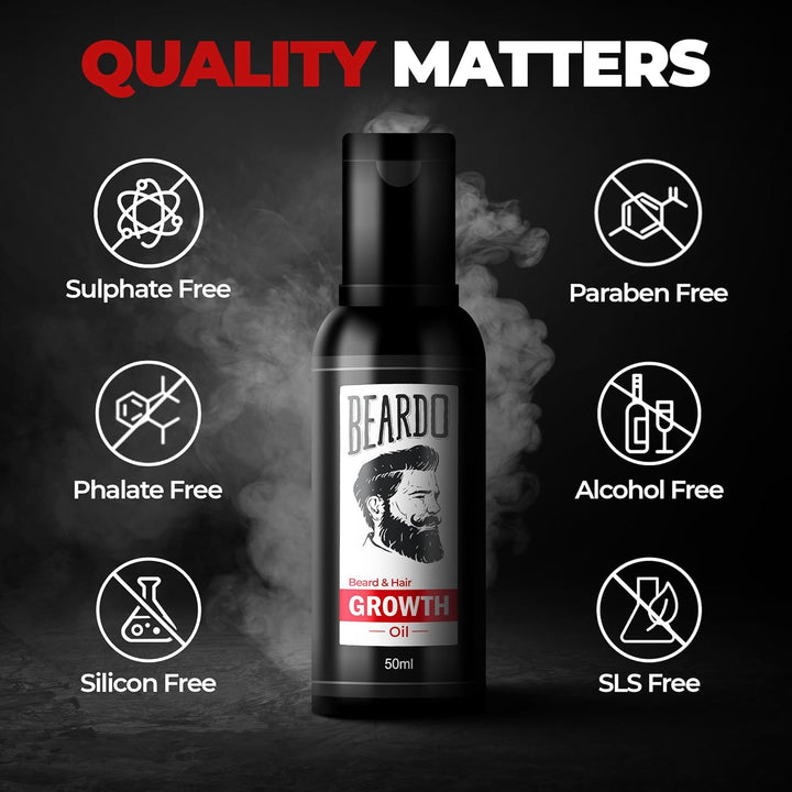 Beardo Beard Hair Growth Oil - 50 ml