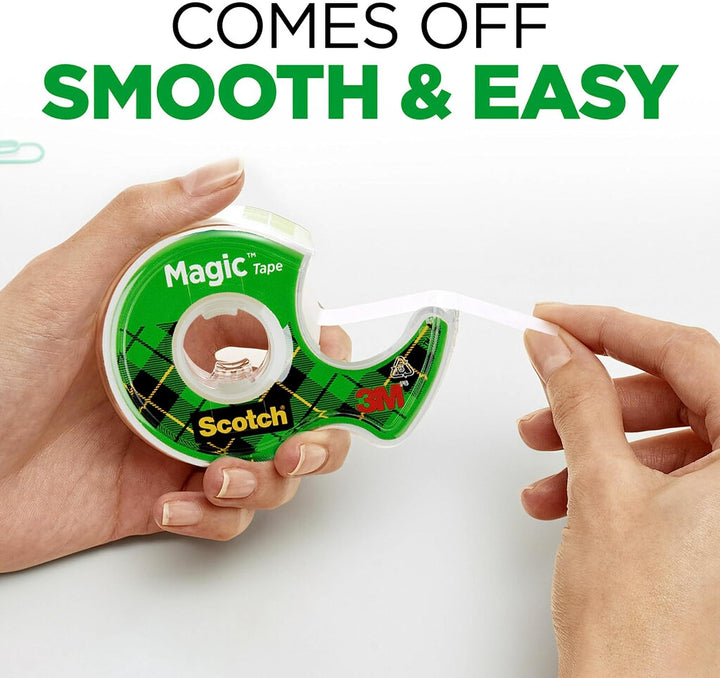 Scotch Magic Tape, 3/4 x 300 Inches, 12 Rolls (105) by Scotch