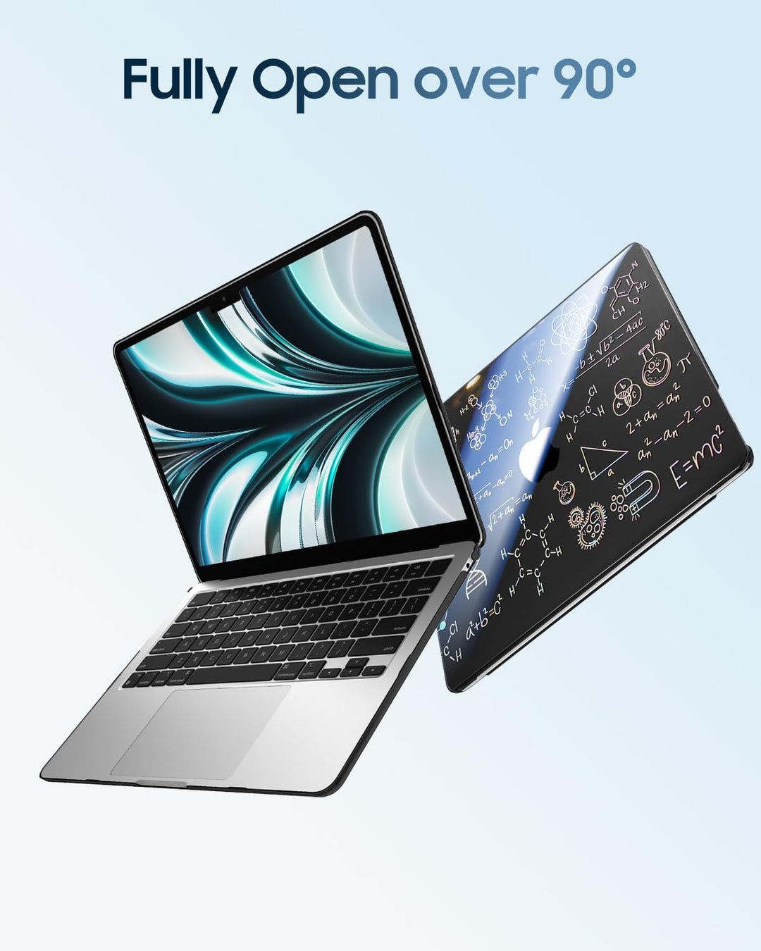 Fintie Hülle Kompatibel mit MacBook Air 13,6 Zoll M5 M4 M3 M2 (2026-2022) A3449 A3240 A3113 A2681, U