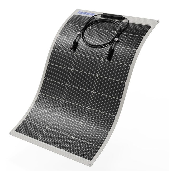 Flexibel Solarpanel 100W 12V Monokristalline Flexible Solarmodul 100 Watt 12 Volt für 12V Batterien
