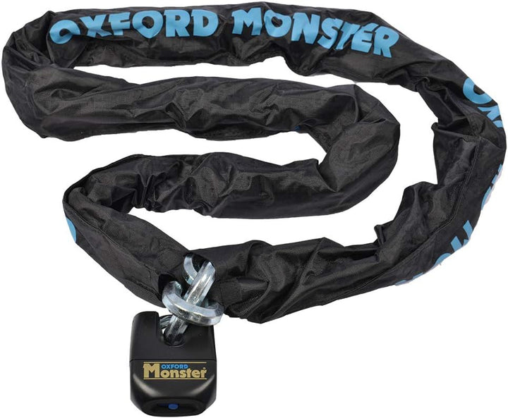OF16 - Oxford Monster Chain & Lock 1.2m 1.2m Monster, 1.2m Monster