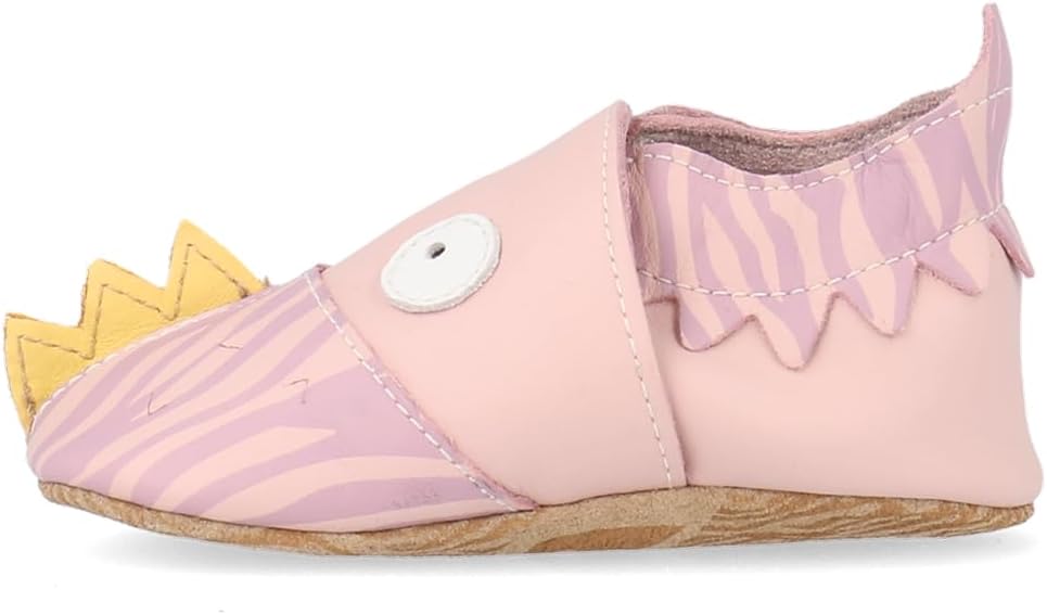 Bobux Jungen Mary Jane Schwarze TupfenSlipper Small Gruff Blossom Zebra, Small Gruff Blossom Zebra