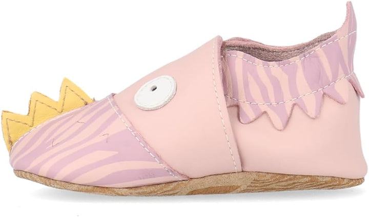 Bobux Jungen Mary Jane Schwarze TupfenSlipper Small Gruff Blossom Zebra, Small Gruff Blossom Zebra
