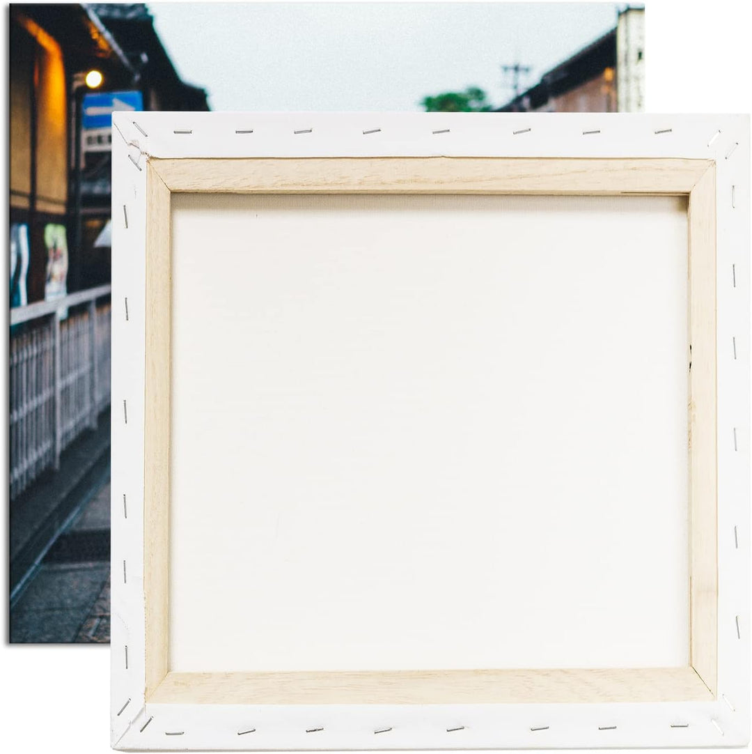 traditionelles japanisches Gewand Format: 70x70 als Leinwandbild, Motiv fertig gerahmt auf Echtholzr