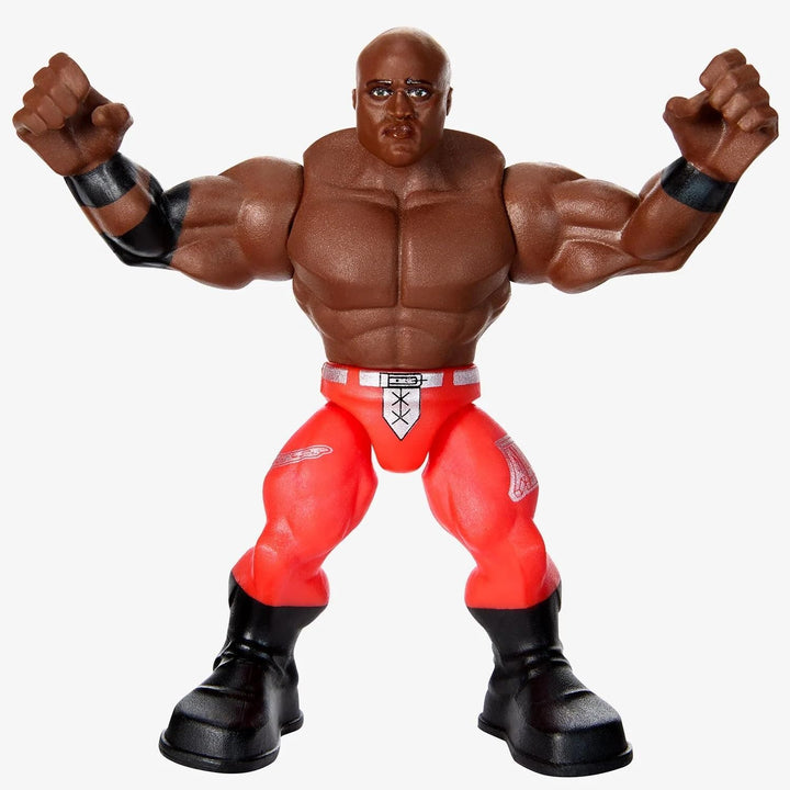 WWE Knuckles Crunchers Figur 10 cm – Figuren Bobby Lashley + Zubehör