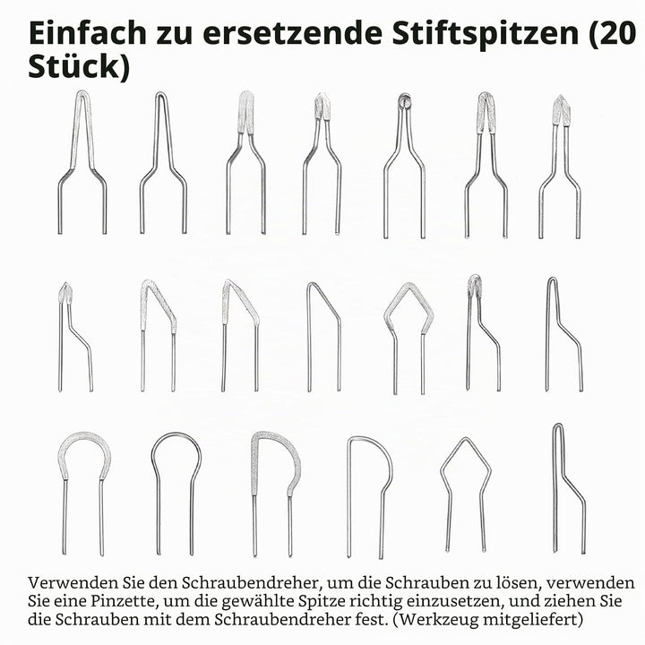 YIHUA 939-III brandmalerei 2 Brennschleife stifte 2-IN-1 Holz Brennpeter mit 10 Holzbrennstift Spitz