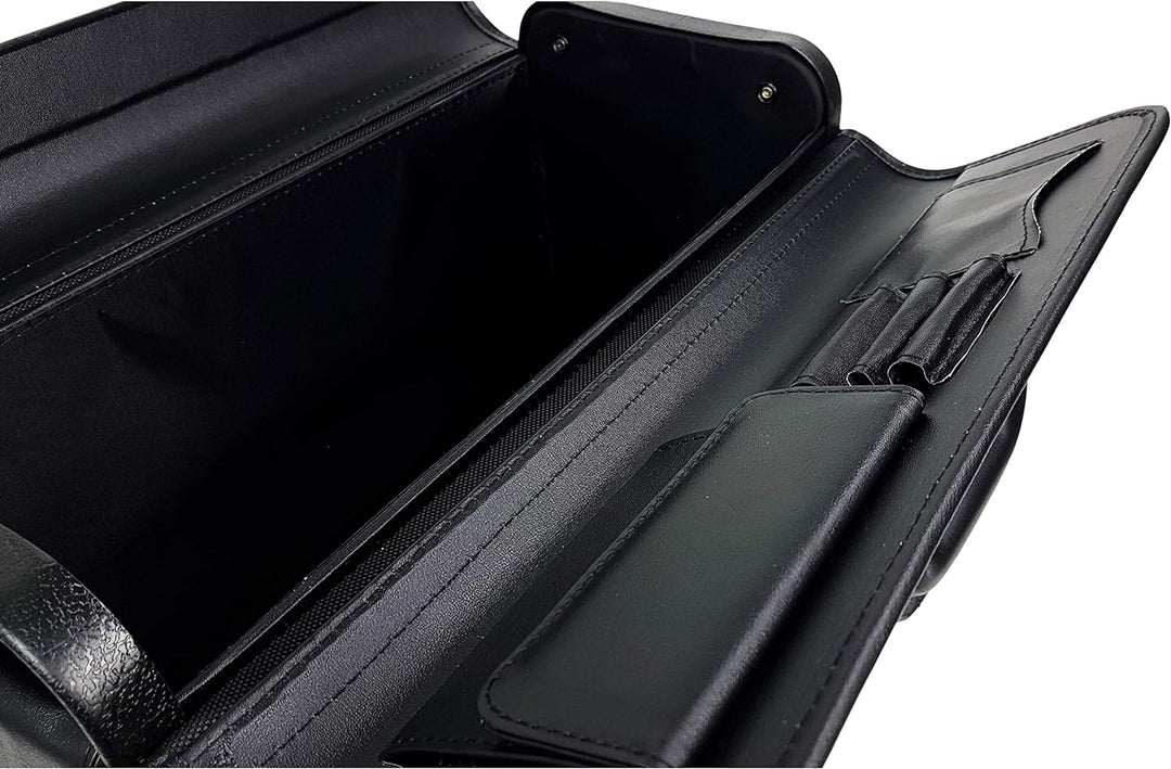 Gravidus Pilotenkoffer Business Trolley genügend Platz für Akten &amp; Laptop - Ideal für Business, Reis