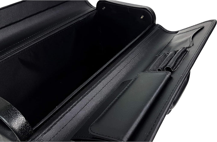 Gravidus Pilotenkoffer Business Trolley genügend Platz für Akten &amp; Laptop - Ideal für Business, Reis