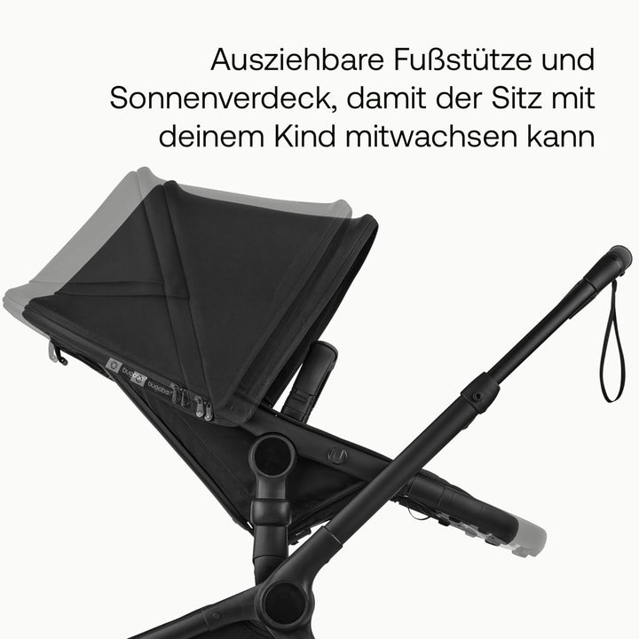 Bugaboo Fox 5 Renew, 2-in-1 Kinderwagen für jedes Gelände, mit Liegewanne und ausziehbarem Kleinkind