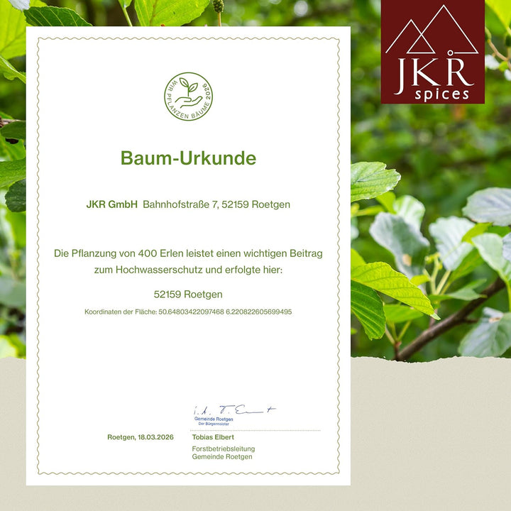 JKR Spices Ayurvedische Mischung 900g, Gewürzmischung aus Kreuzkümmel, Koriander, Kurkuma und Muskat