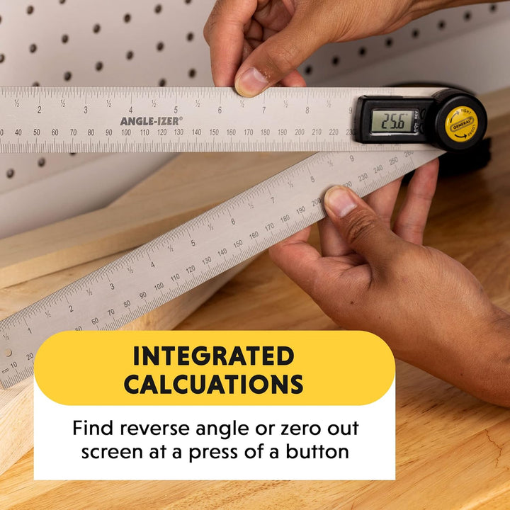 General Tools Digital-Winkel-Sucher-Regel, 10-Zoll (823) 10 Inches, 10 Inches