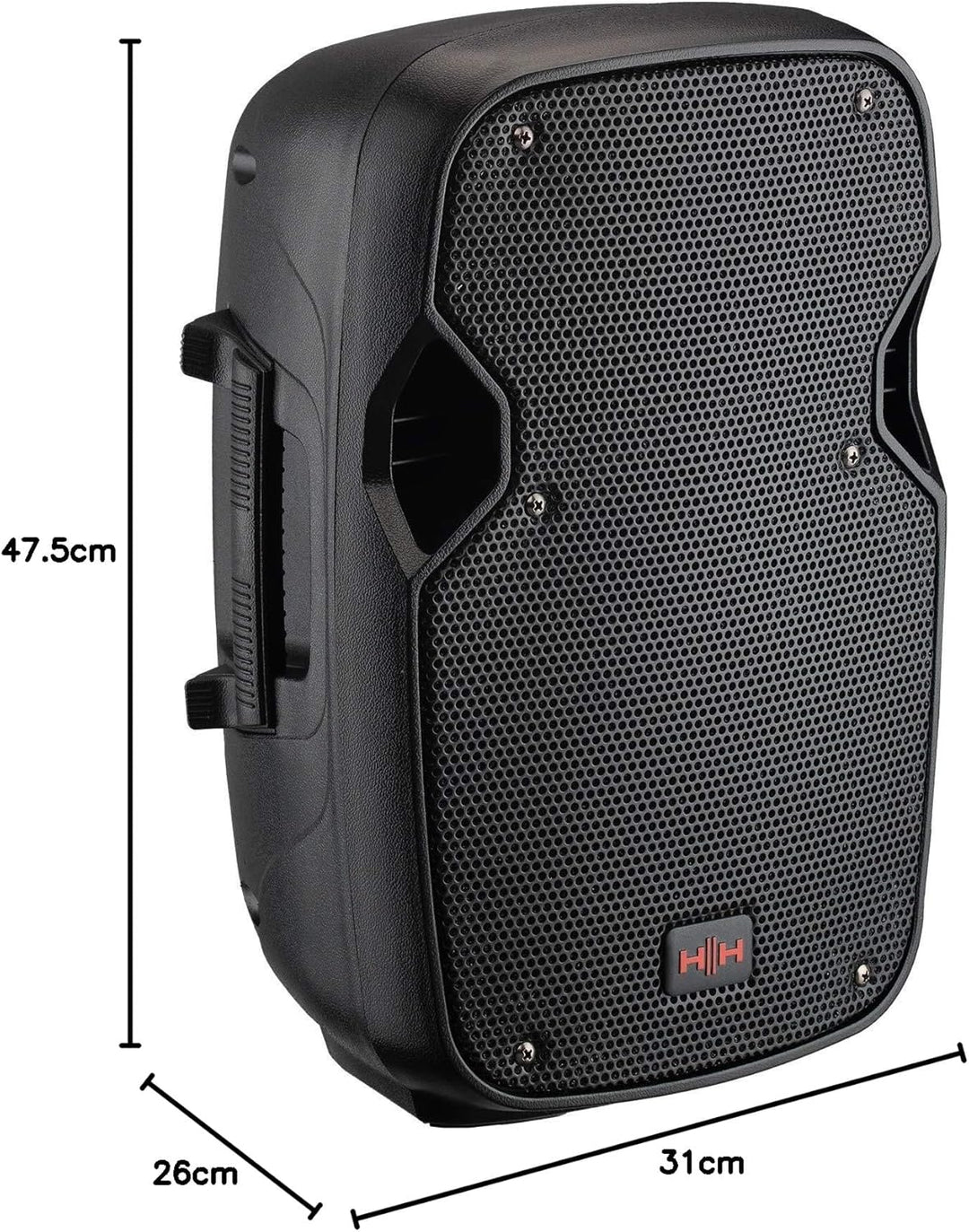 HH Electronics VECTOR by HH Electronics - VRE-8AG2 - Portable 300 W 8 inch 2-way active speaker with