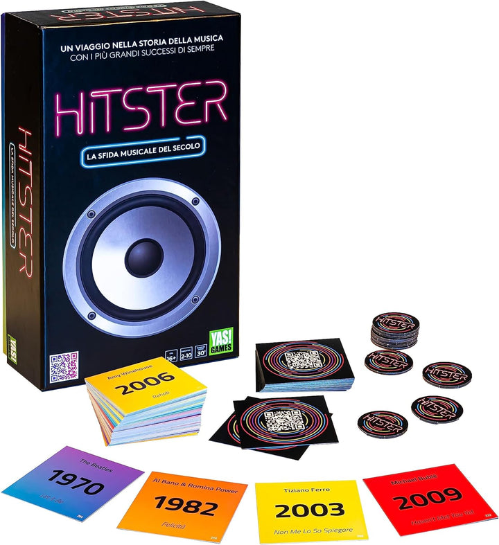 Rocco Giocattoli Hitster - Yas Games - Das Einzigartige auf Italienisch