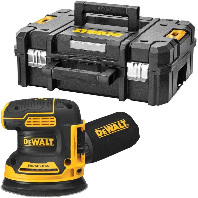 DEWALT Akku - Exzenterschleifer, 18 V (Basisv.), Schwarz / Gelb - DCW210NT-XJ - Lijadora Rotorbital