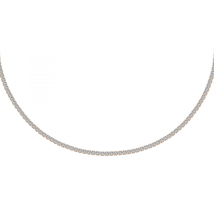 Bluespirit ESSENTIAL Collana Donna in Argento 925 Rosè, Zirconi - P.25R210001200