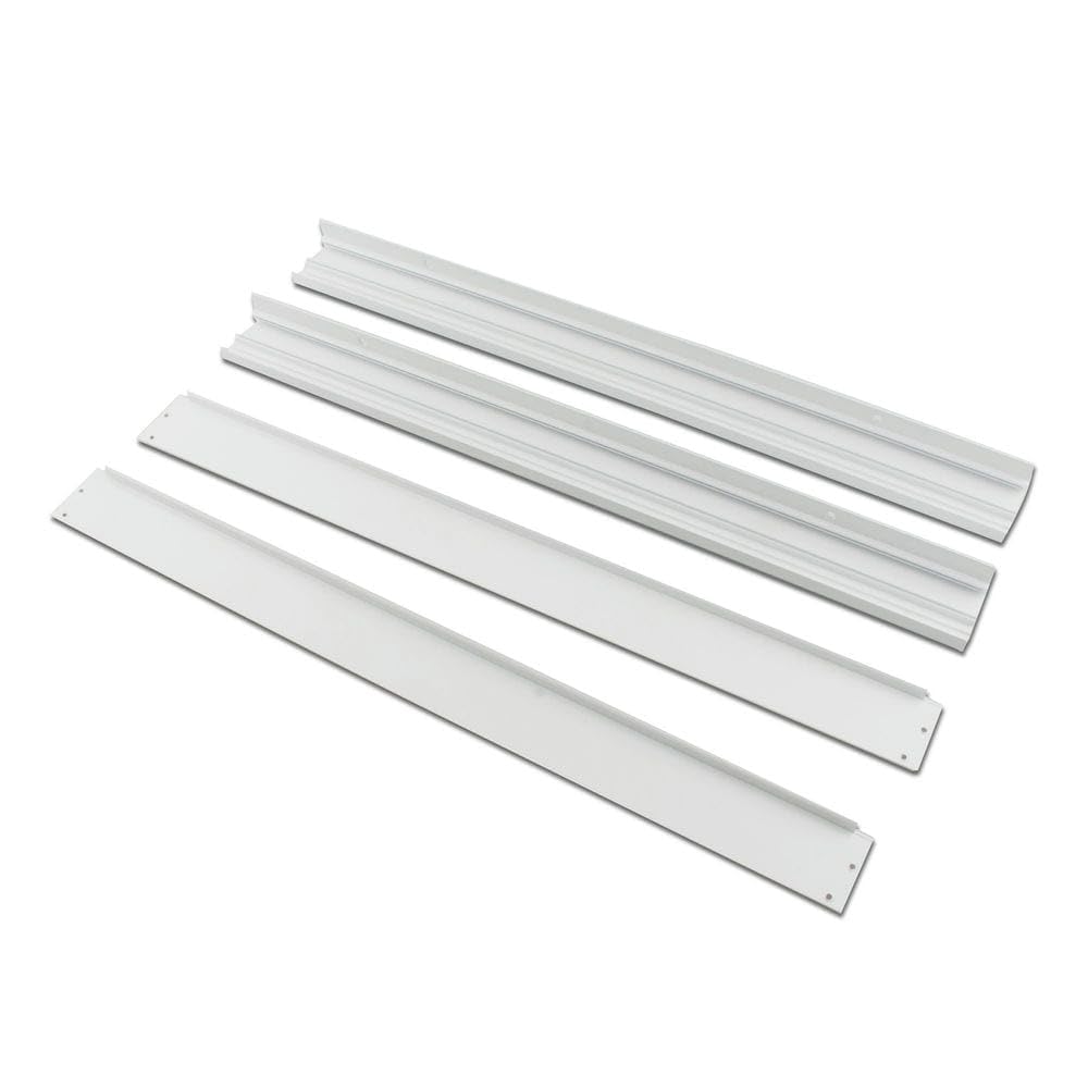 Aluminiumrahmen für LED-Panel, 60 x 120 cm, ideal für effiziente und moderne Beleuchtung in Büros, H
