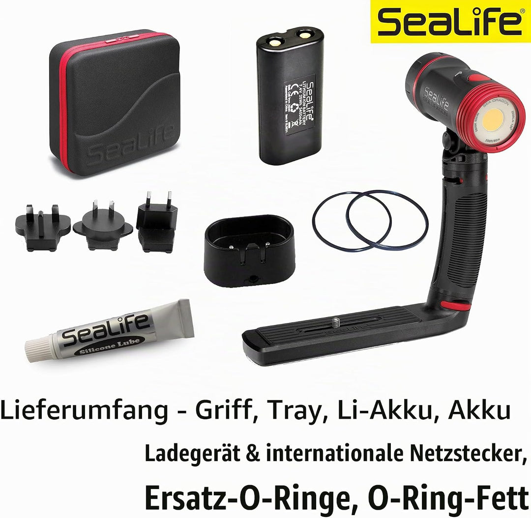 SeaLife Sea Dragon 2500 Foto/Video Tauchlampe Licht-Kit (SL671), Licht-Kit (SL671)