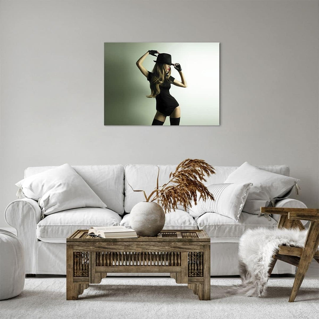 Bilder auf Leinwand Schönheit club tanz disco Leinwandbild 70x50cm Wandbilder Dekoration Wohnzimmer