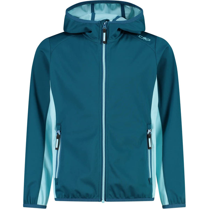CMP Mädchen Softshell 39a5115 Jacke 92 Tiefes Seewasser, 92 Tiefes Seewasser