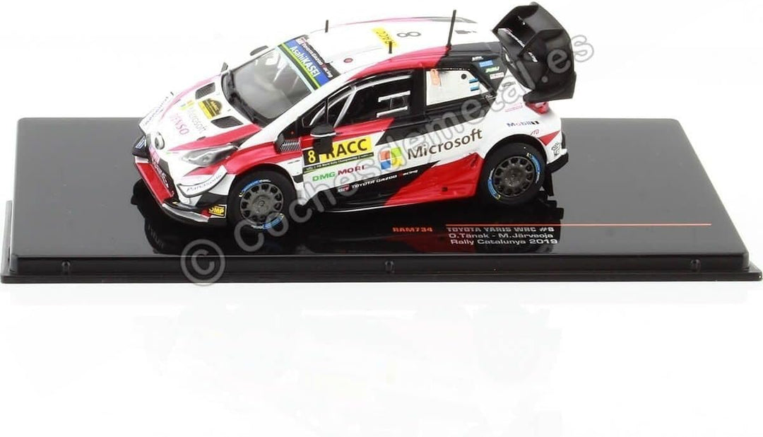 IXOMODELS - IXORAM734 - Toyota Yaris WRC #8 Rallye Catalunya 2019 O.Tanak / M.Jarveoja - Echelle : 1