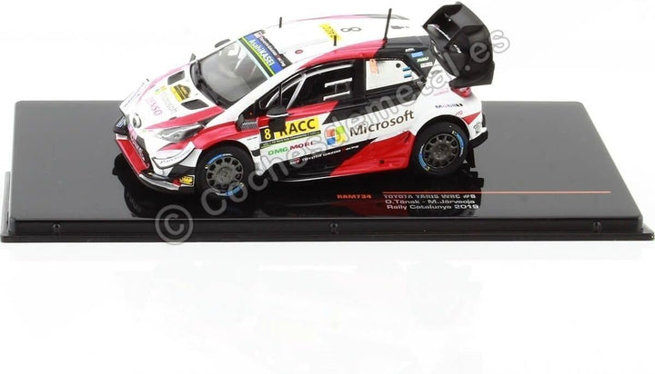 IXOMODELS - IXORAM734 - Toyota Yaris WRC #8 Rallye Catalunya 2019 O.Tanak / M.Jarveoja - Echelle : 1