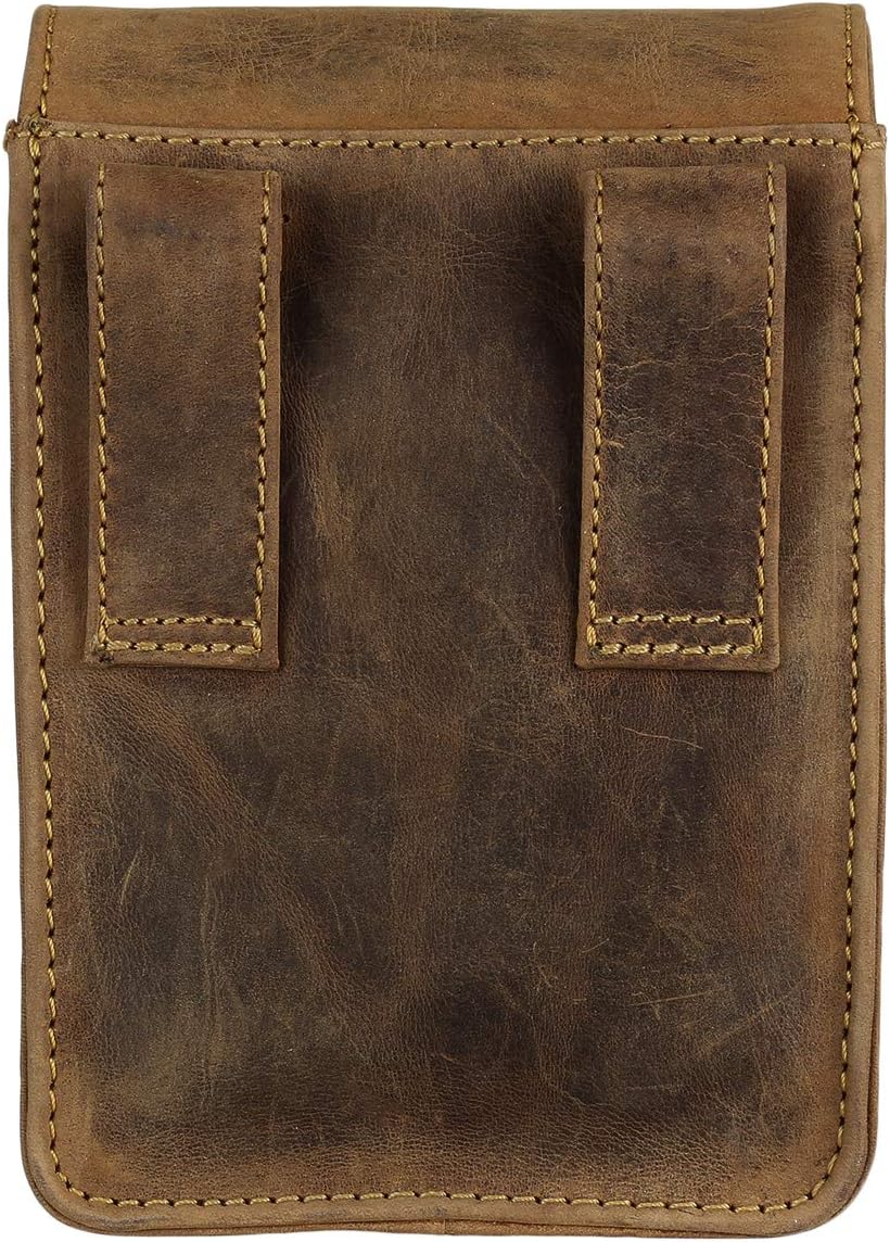 Greenburry Vintage Gürteltasche braun, 1754-H-25, Braun