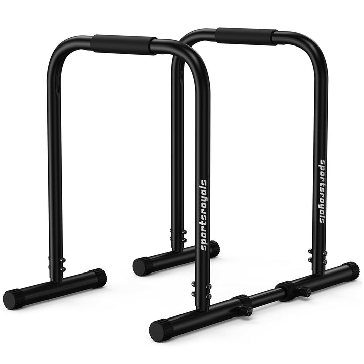 Sportsroyals Dip Barren Testsieger,300 kg Tragkraft Dip Stange &amp; Dip Bar,Doppel Sicherung,Funktional