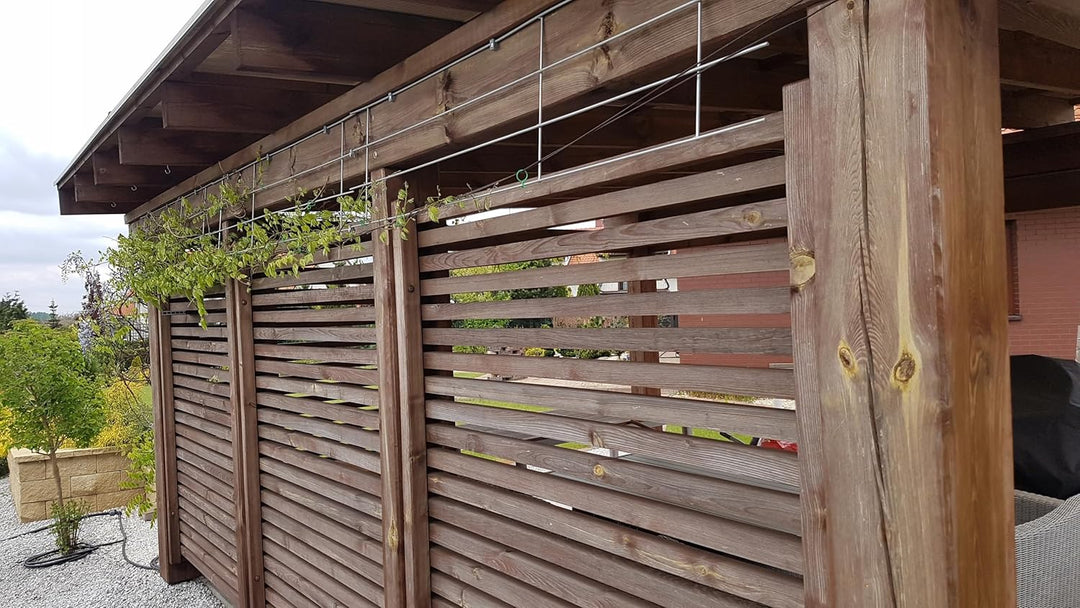 Kapaga - Rankgitter 150 cm - Rankhilfe Garten - Staudenhalter - Blumenhalter - Rankengewächs Pflanze