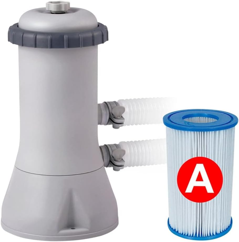 Intex 26166NP – Aufstellpool Easy Set Rund, Filterpumpe 3785 L/h, Leiter, Bodenplane und Abdeckplane