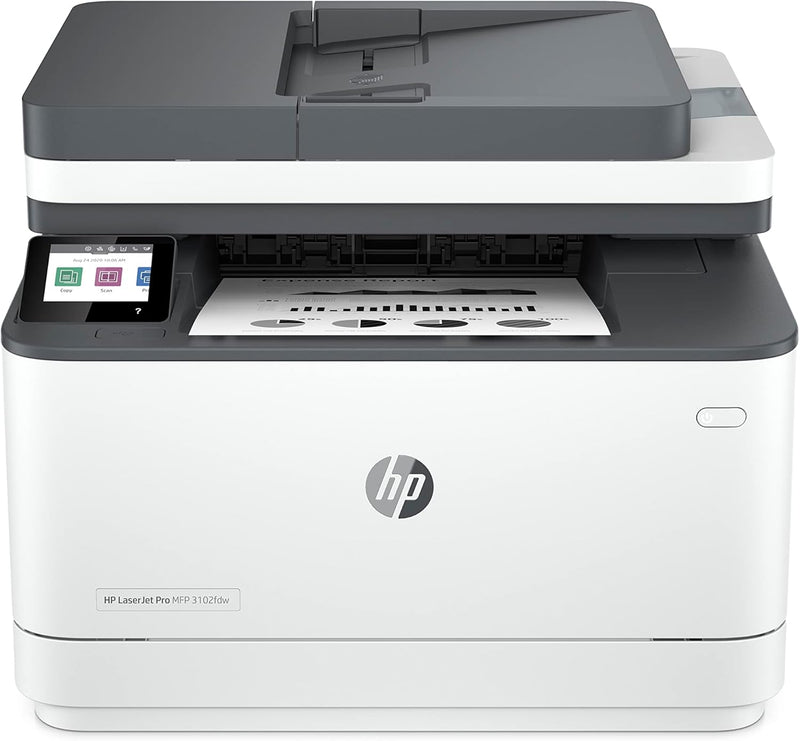 HP LaserJet Pro MFP 3102fdw Laserdrucker, Multifunktions-Laserdrucker, Automatischer Duplex, Hohe Dr