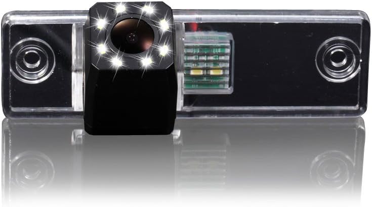 8 LEDs Nachtsicht Einparkkamera Wasserdicht Nachtsicht HD Rückfahrkamera Ersatz für Toyota Fortuner/