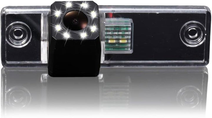 8 LEDs Nachtsicht Einparkkamera Wasserdicht Nachtsicht HD Rückfahrkamera Ersatz für Toyota Fortuner/