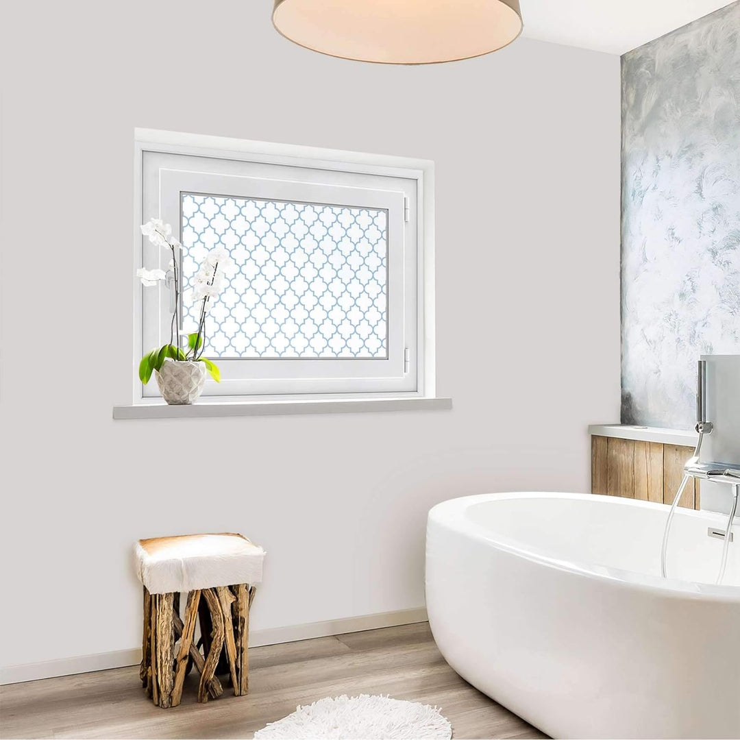 Fenster-Deko Fensterbild I Sonnenschutz Fenster Aufkleber I Deko für Bad, Küche, Kinderzimmer - Farb