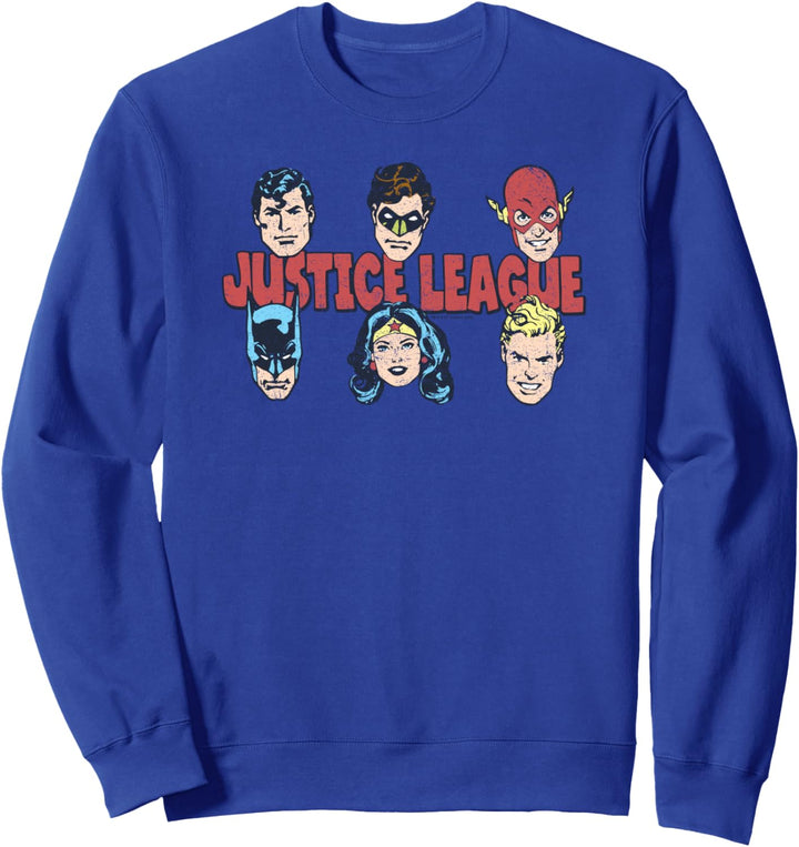 Justice League Justice Lineup Sweatshirt