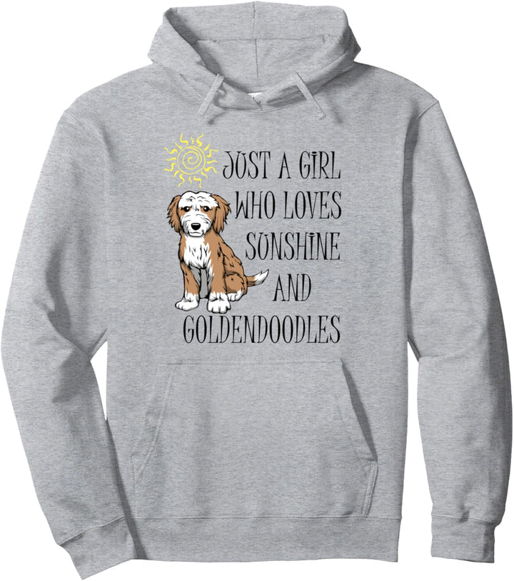 Mädchen mag Goldendoodles Niedliche Doodle Mama Pullover Hoodie
