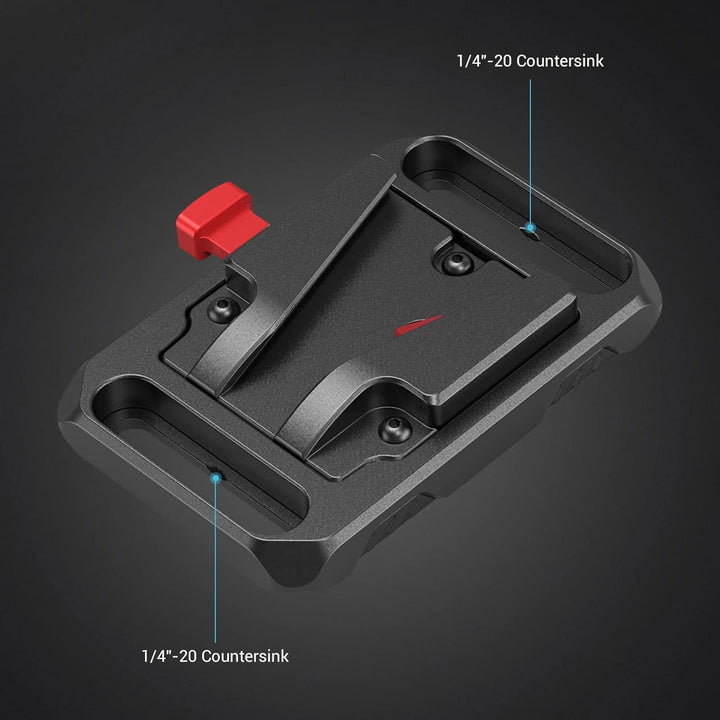 SMALLRIG Mini V Mount Batterieplatte mit Gürtelclip - 2990