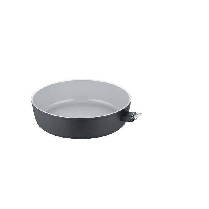 Wokpfanne 28 cm, Aluminium, schwarz - b.perfect