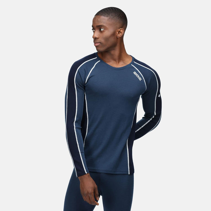 Regatta Herren Beru Jersey S Moonltdn/Nvy, S Moonltdn/Nvy