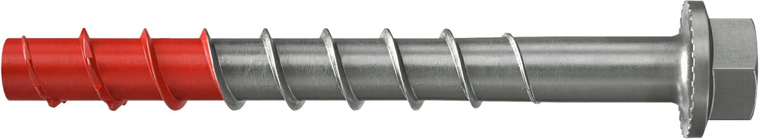 fischer UltraCut FBS II 10x70 15/5/- US Sechskant aus Edelstahl, leistungsstarke Betonschraube mit g