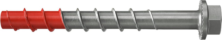 fischer UltraCut FBS II 10x70 15/5/- US Sechskant aus Edelstahl, leistungsstarke Betonschraube mit g