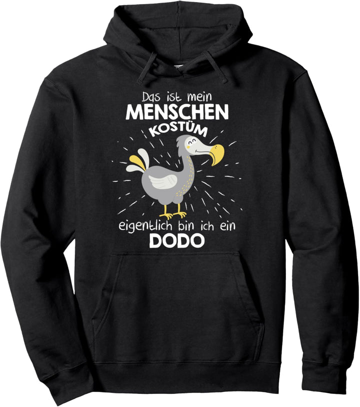 Mein Menschen Kostüm Bin ich ein Dodo, Halloween Outfit Pullover Hoodie