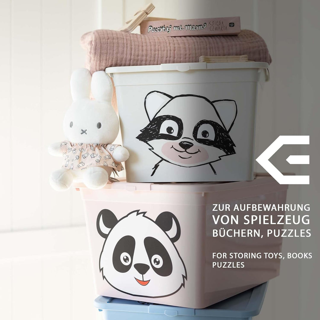 Aufbewahrungsbox Für Kinder Kunststoffbehälter Spielzeugbehälter Spielzeugkiste Kinderzimmer Kinderb