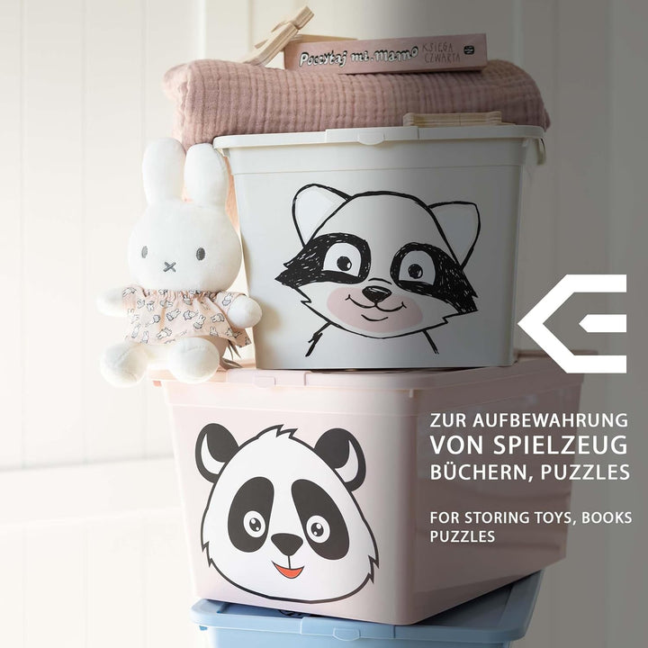 Aufbewahrungsbox Für Kinder Kunststoffbehälter Spielzeugbehälter Spielzeugkiste Kinderzimmer Kinderb