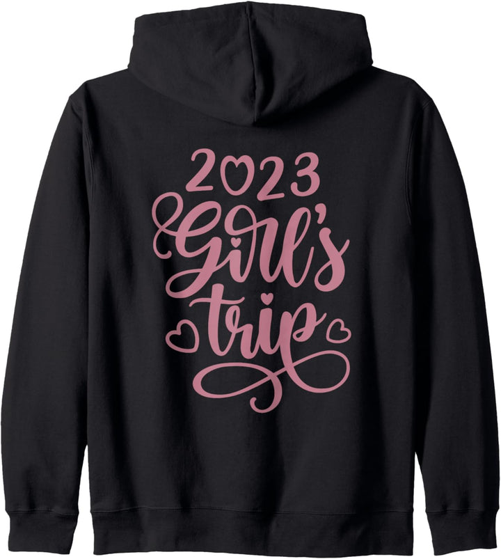 Girls Trip 2023 Accessoire für Frauen Urlaub Kapuzenjacke