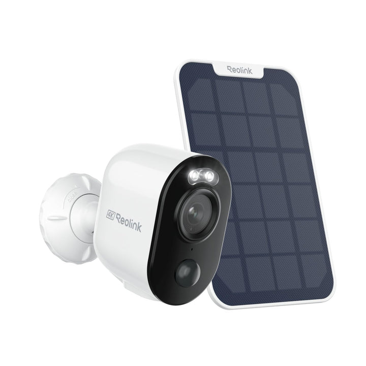 Reolink 2K 4MP Überwachungskamera Aussen Akku Argus 3 Pro mit Solarpanel, 2,4GHz/5GHz WLAN, Personen