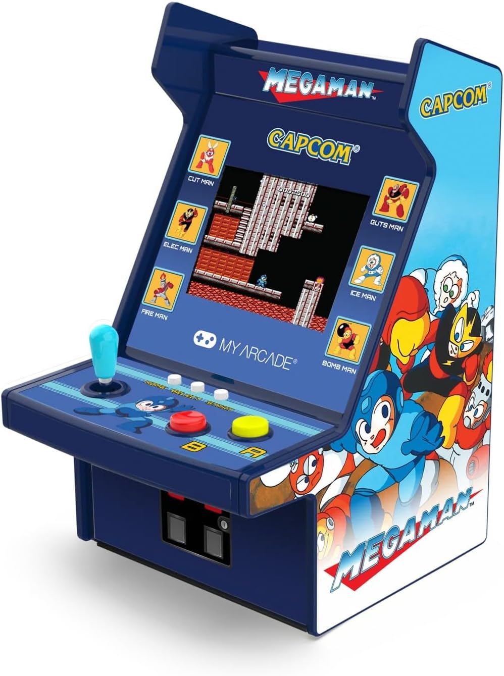 My Arcade Mega Man Micro Player Pro Tragbare Retro-Arcade (6 Spiele in 1)