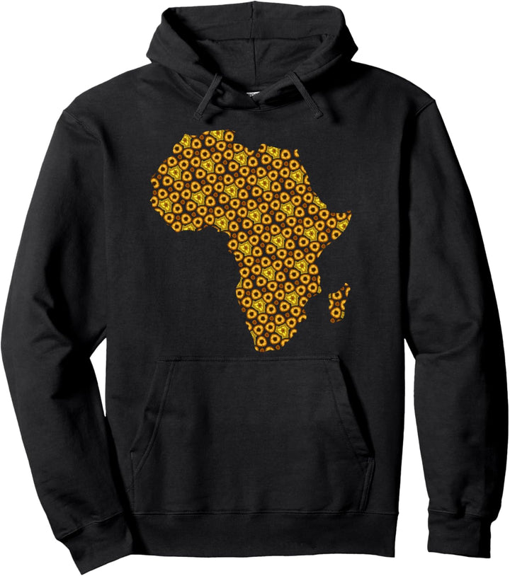 Afrika Continent Pullover Hoodie